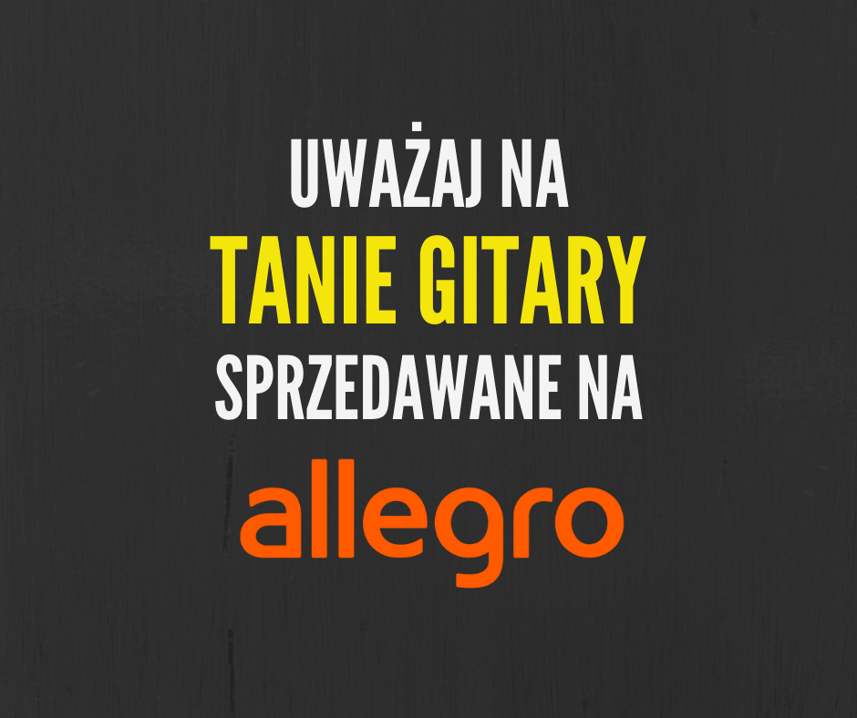 Tania gitara z Allegro