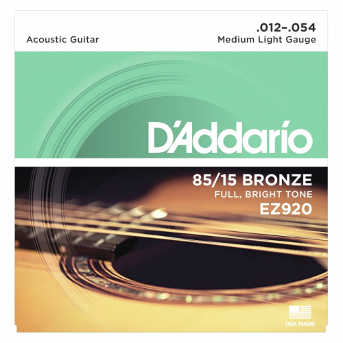 gitara akustyczna struny daddario ez920 12-54